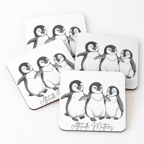 Item preview, Adorable Penguin Trio with Attitude designed and sold by dcohea.