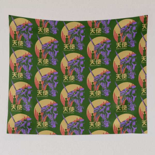 Item preview, 3 Neon Genesis Evangelion Retro Vintage designed and sold by kitrinamautz.