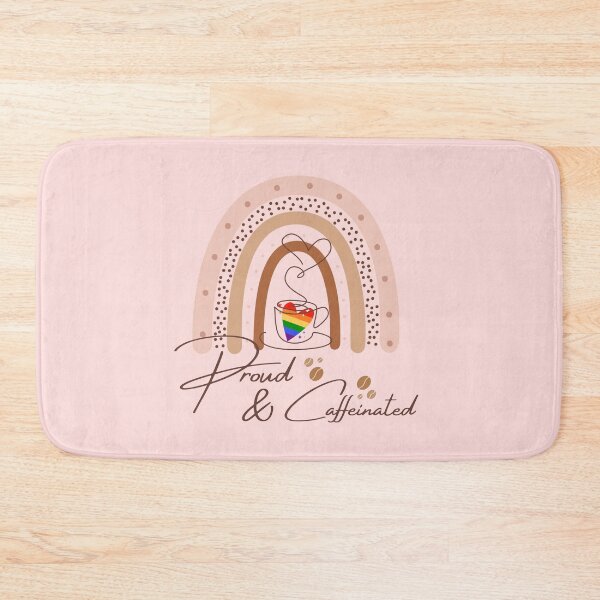 Item preview, Proud And Caffeinated Funny LGBTQ Coffee Lover Pride Gift designed and sold by Im-Ara.