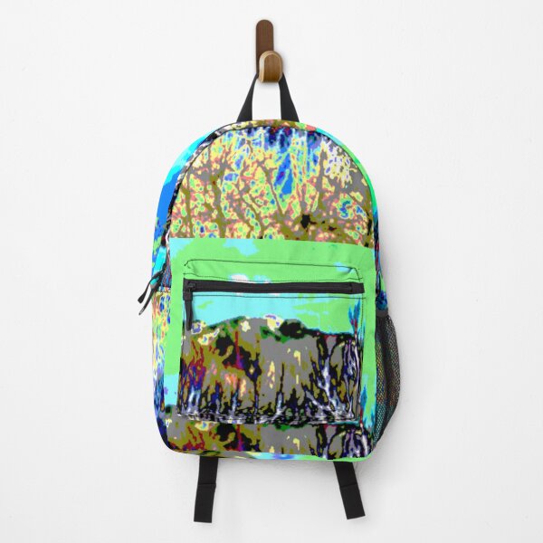 Item preview, Mountains Through The Trees color fun colorful photo abstract design designed and sold by SmashingDeals.