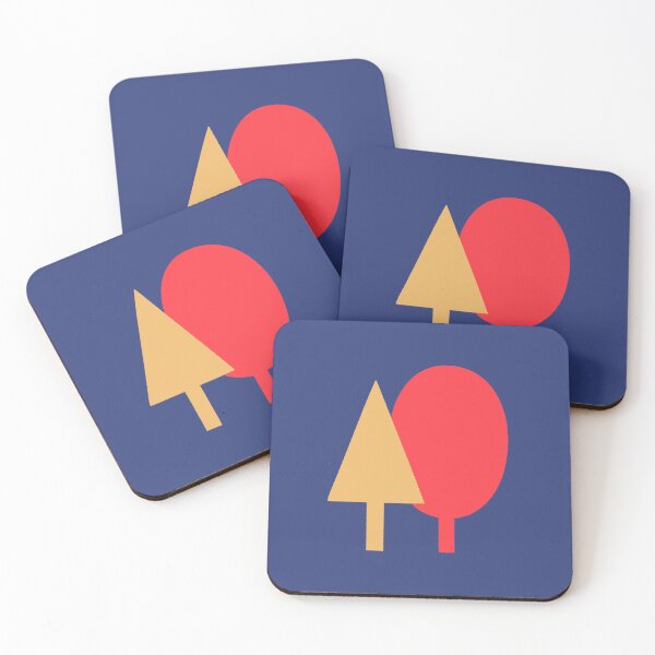 Item preview, Minimalist Geometric Trees Abstract Illustration designed and sold by ubborn.