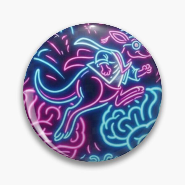 Item preview, The Toughest Sport: Changing Your Mind - Neon Academic Kangaroo designed and sold by InnerwayStudio.