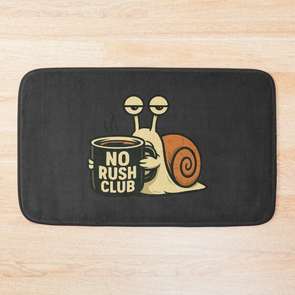 Item preview, No Rush Club Snail T-Shirt | Slow Life Aesthetic Tee | Introvert Calm Lifestyle Coffee Shirt designed and sold by Negisandeep studio.