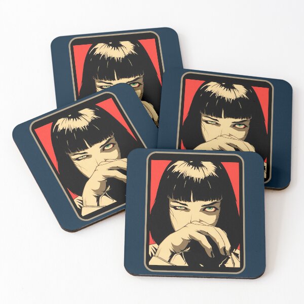 Item preview, 27 Mia Wallace Pulp Fiction designed and sold by kitrinamautz.