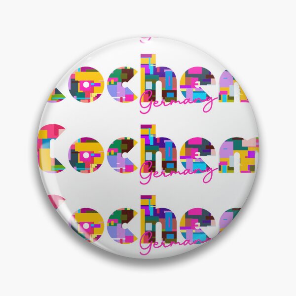 Item preview, Cochem, Germany, Vibrant Abstract City Typography Art designed and sold by Wanderful-roads.