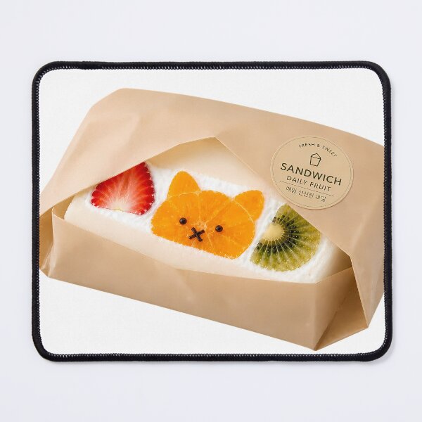 Item preview, Korean Fruit Sandwich Cat Cafe Dessert Aesthetic designed and sold by PawsInBloom.