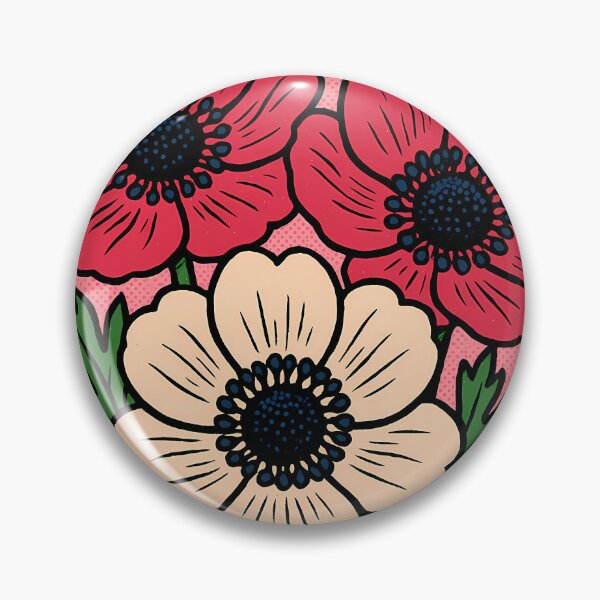 Item preview, Retro Pop Art Freesia | Vibrant Elegant Floral Illustration | Bold Fresh Spring Bloom Aesthetic Design designed and sold by PaintedPixels01.
