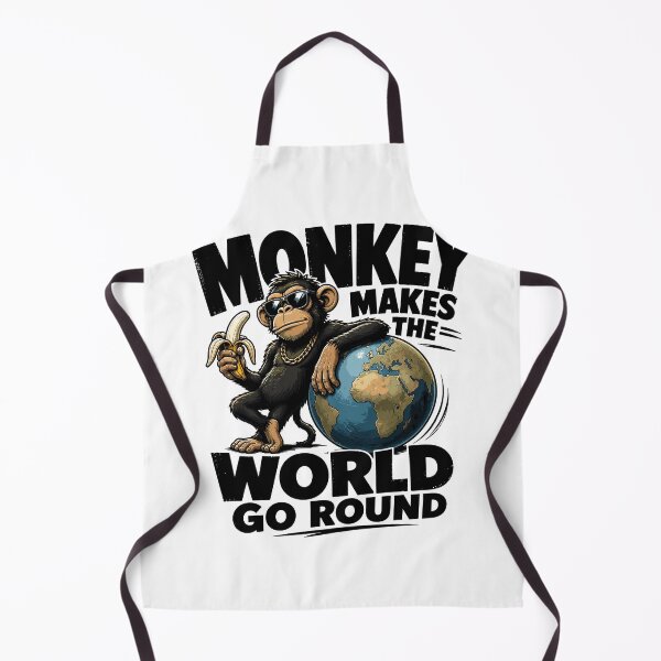 Item preview, Monkey makes the world go round designed and sold by aipolohu.