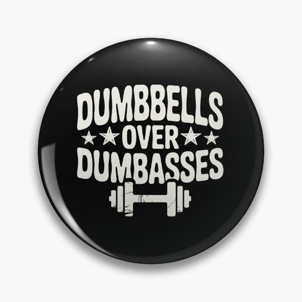 Item preview, Dumbbells Over Dumbasses Gym Humor Workout designed and sold by eliramaison.