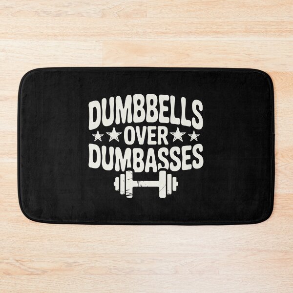 Item preview, Dumbbells Over Dumbasses Gym Humor Workout designed and sold by eliramaison.