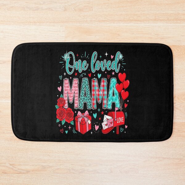 Item preview, One Loved Mama Heart Lettering Valentine  designed and sold by zamiokaline.