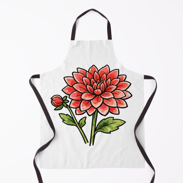 Item preview, Dahlia Flower designed and sold by GraphicsClub.