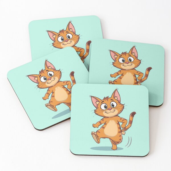 Item preview, Cat caught dancing designed and sold by Art70shop.