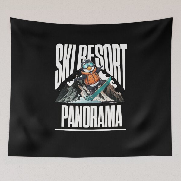 Item preview, Panorama Ski Resort  designed and sold by TheEndDesign.