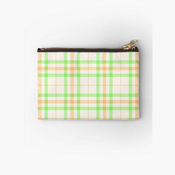 Item preview, Menthol, navajo white & off-white plaid designed and sold by Mint + Midnight.
