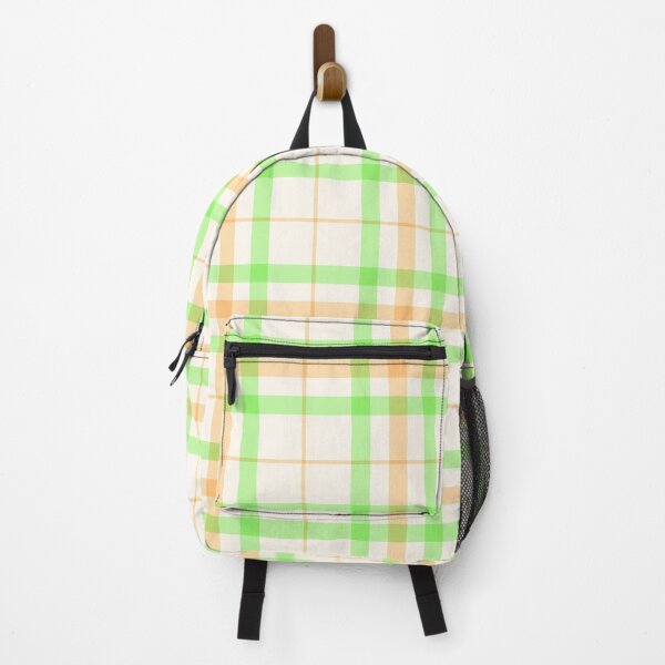 Item preview, Menthol, navajo white & off-white plaid designed and sold by Mint + Midnight.
