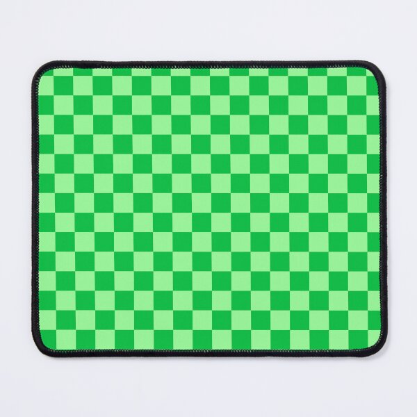 Item preview, Mint green & dark pastel green checkered designed and sold by Mint + Midnight.