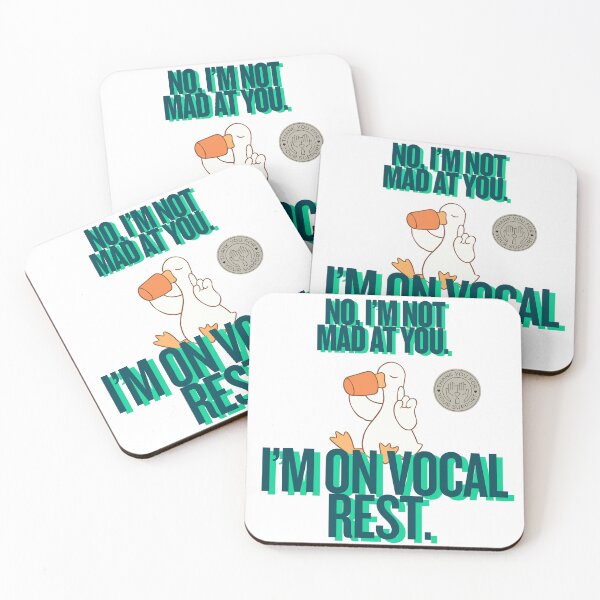 Item preview, Silly Vocal Rest Memo designed and sold by BirdieMarket.