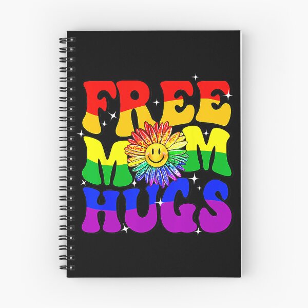 Item preview, Free Mom Hugs Rainbow Daisy Smile  designed and sold by zamiokaline.