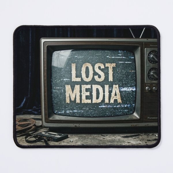 Item preview, Lost Media Retro Classic Television designed and sold by Uniqueartai.