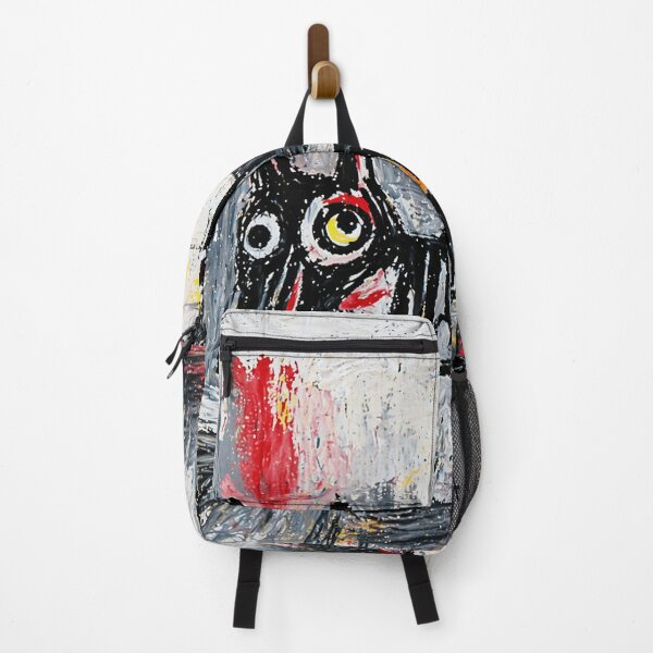 Item preview, Black Dog Urban Expressionist Painting designed and sold by Modaozushi216.