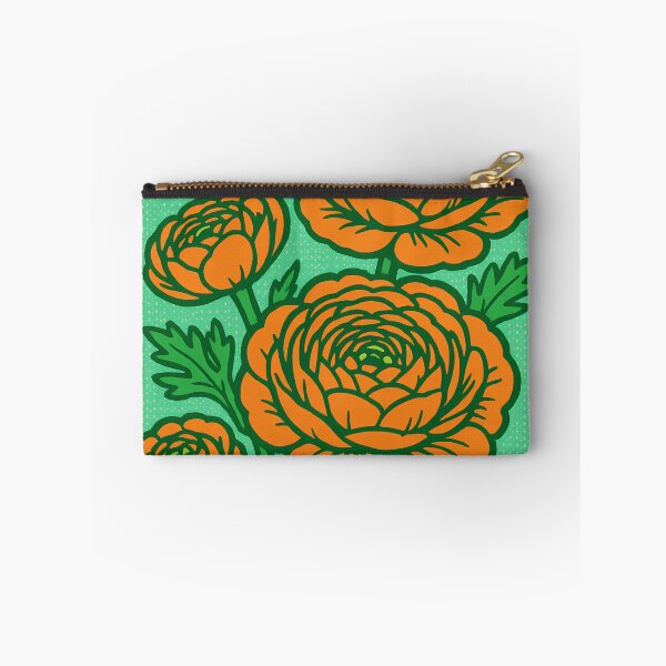 Item preview, Retro Pop Art Ranunculus | Vibrant Layered Floral Illustration | Bold Romantic Garden Bloom Aesthetic Design designed and sold by PaintedPixels01.
