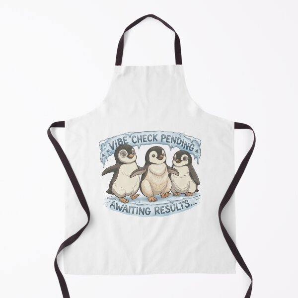 Item preview, Vibe Check Pending - Funny Baby Penguin Trio designed and sold by dcohea.