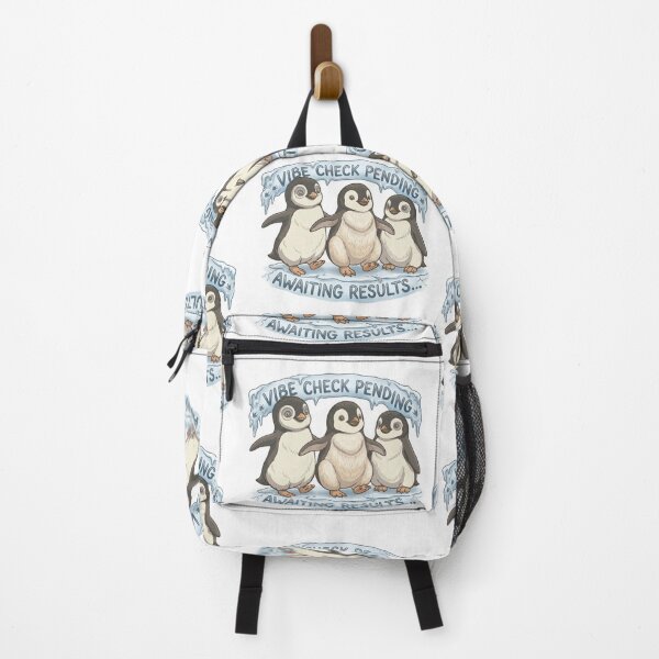 Item preview, Vibe Check Pending - Funny Baby Penguin Trio designed and sold by dcohea.