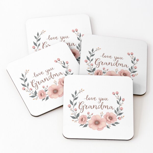Item preview, Love You Grandma Floral Elegant Design designed and sold by M.Store.