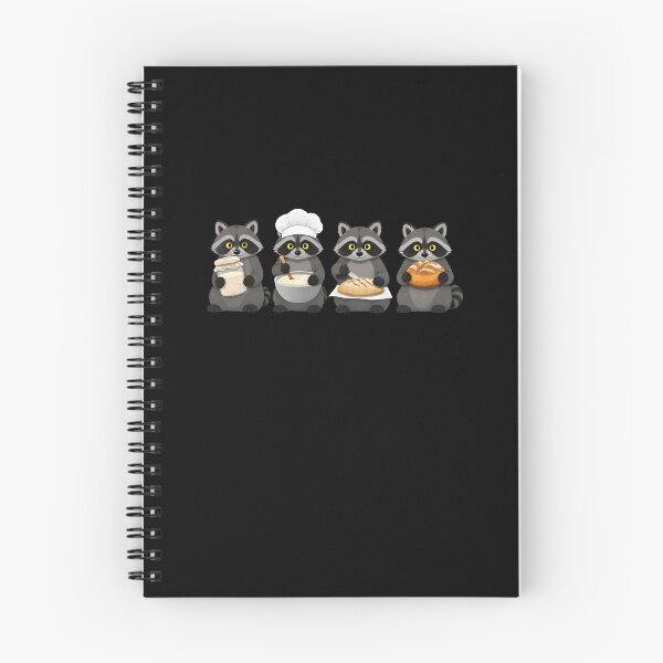 Artikelvorschau, Waschbär-Sauerteig und Brotbackmischung entworfen und verkauft von Funny Vintage Stickers And T-Shirts.