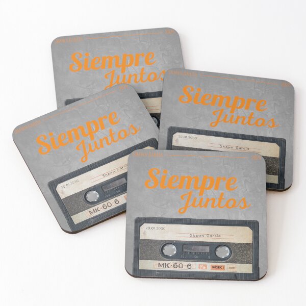 Item preview, Casete retro siempre juntos, musica y nostalgia designed and sold by A touch of creativity.