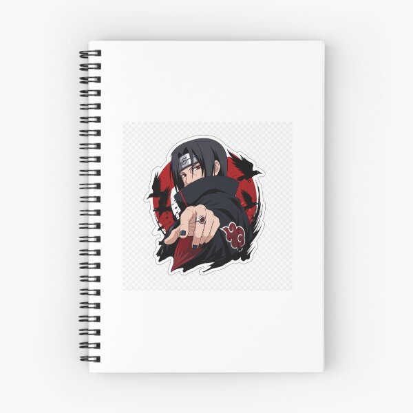 Item preview, Itachi Uchiha Crow Genjutsu Red Storm designed and sold by ZenOtaku Lab.