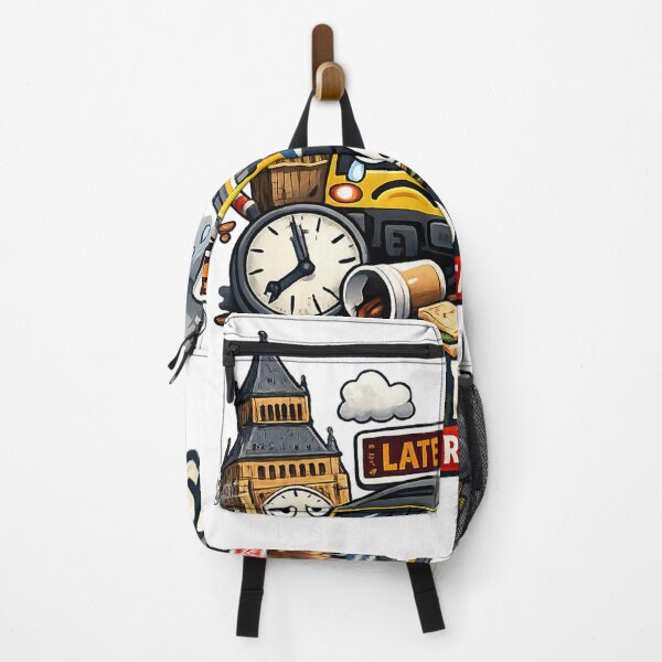 Item preview, Train Delays in Britain Funny Design – Late Again UK Railway Humour designed and sold by GarnerSupplyCo.
