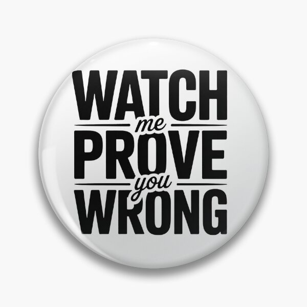 Item preview, Watch Me Prove You Wrong Hoodie & Sticker | Bold Motivation Streetwear Design designed and sold by IronMindsetShop.