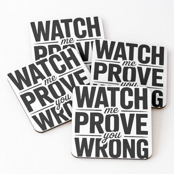 Item preview, Watch Me Prove You Wrong Hoodie & Sticker | Bold Motivation Streetwear Design designed and sold by Zia Iron Mindset Shop.