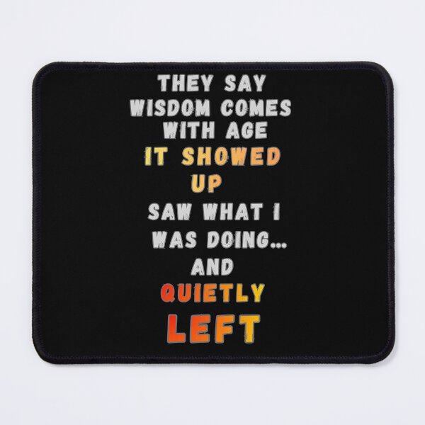 Item preview, Wisdom Comes With Age Sarcastic Vintage Humor tee. designed and sold by Creative-Sanc.