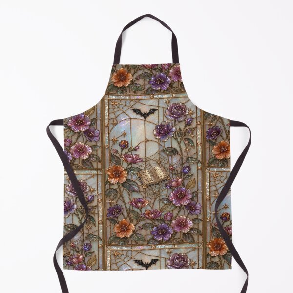 Item preview, Full moon, stars and night flowers designed and sold by BriSher.