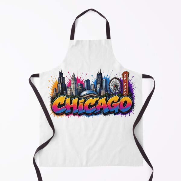 Item preview, Chicago Skyline – Graffiti Style T-Shirt Design - USA Travel City Art designed and sold by Earth Celebration Designs.