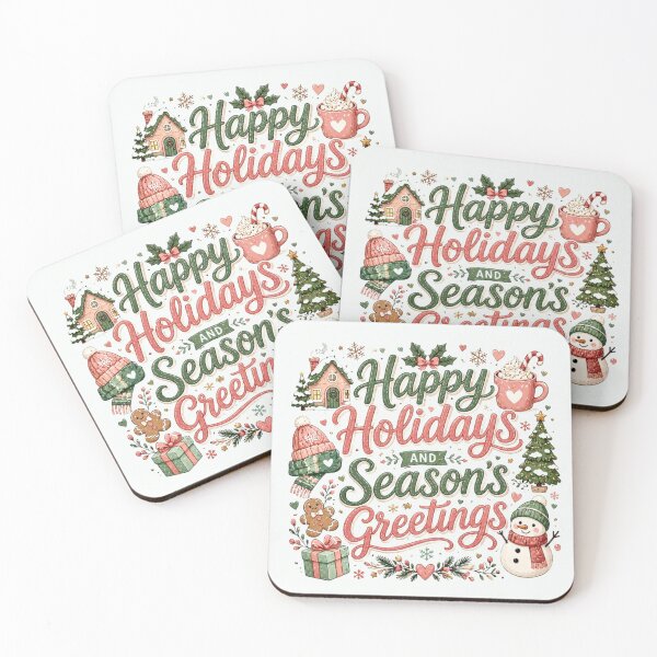 Item preview, Happy Holidays & Season's Greetings designed and sold by Myra365Art.