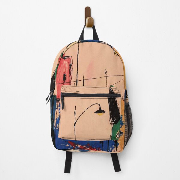 Item preview, Colorful Urban Dog Art Print with Street Energy designed and sold by Modaozushi216.