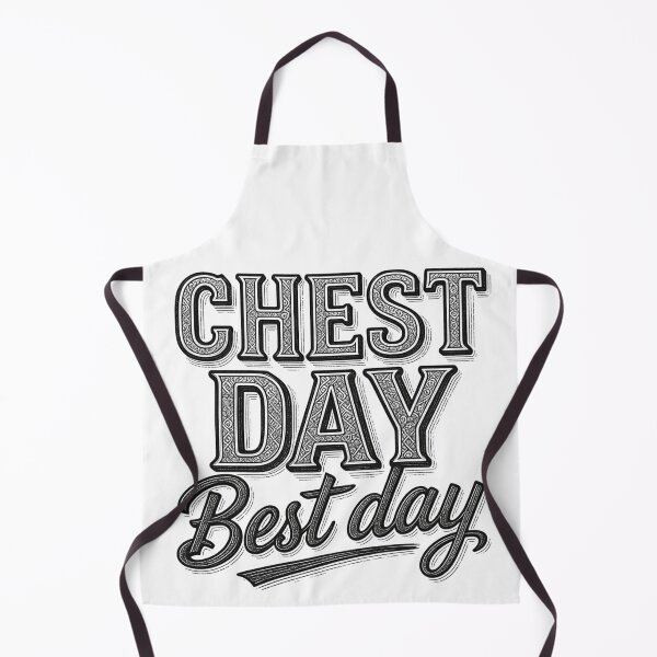Item preview, Chest Day Best Day – Gym Motivation Workout Fitness Quote Design designed and sold by Sparkofart07.