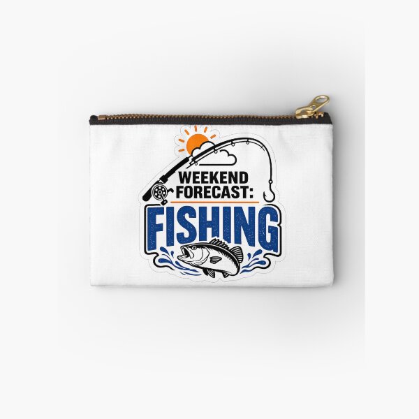Item preview, Weekend Forecast Fishing – Funny Fishing Design – Angler Gift designed and sold by YunoStudio.