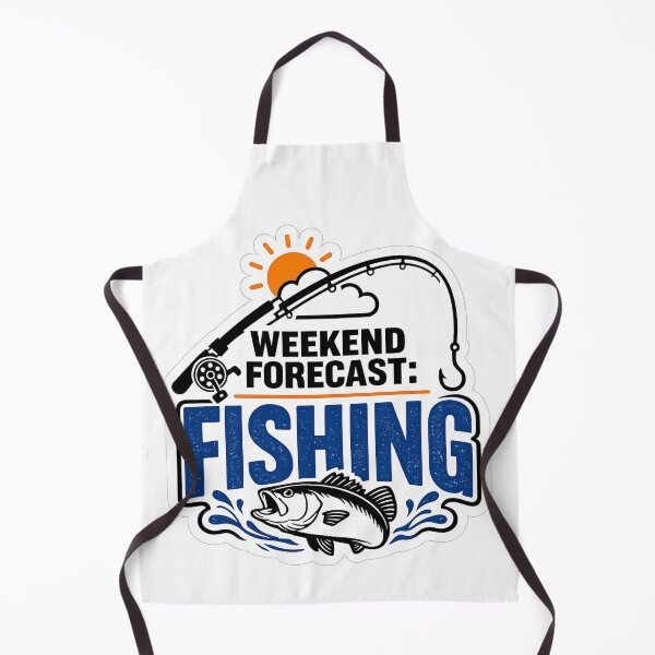 Item preview, Weekend Forecast Fishing – Funny Fishing Design – Angler Gift designed and sold by YunoStudio.