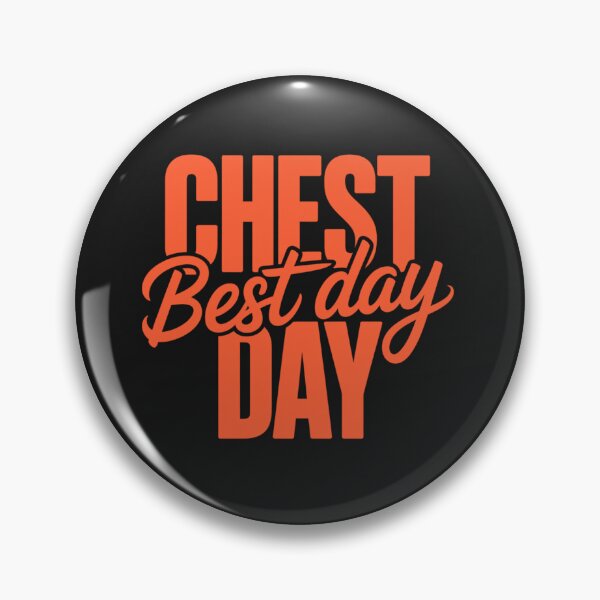 Item preview, Chest Day Best Day – Gym Motivation designed and sold by Sparkofart07.