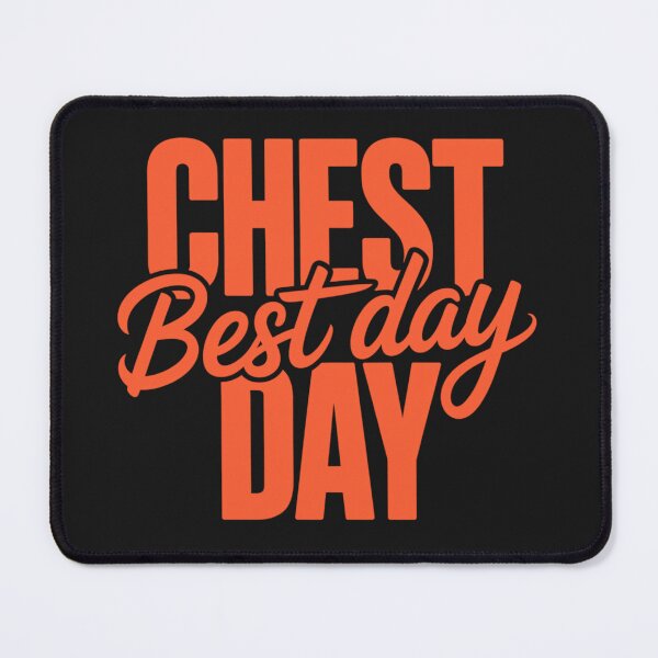 Item preview, Chest Day Best Day – Gym Motivation designed and sold by Sparkofart07.