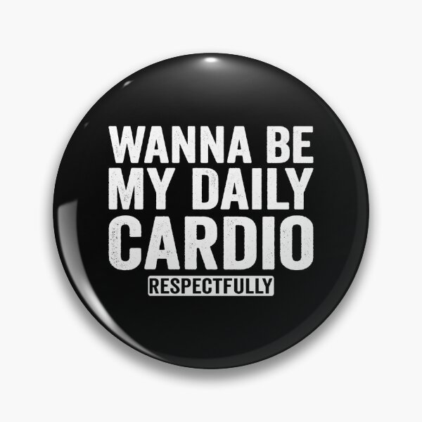 Item preview, Wanna Be My Daily Cardio Funny Gym Saying Hoodie designed and sold by eliramaison.