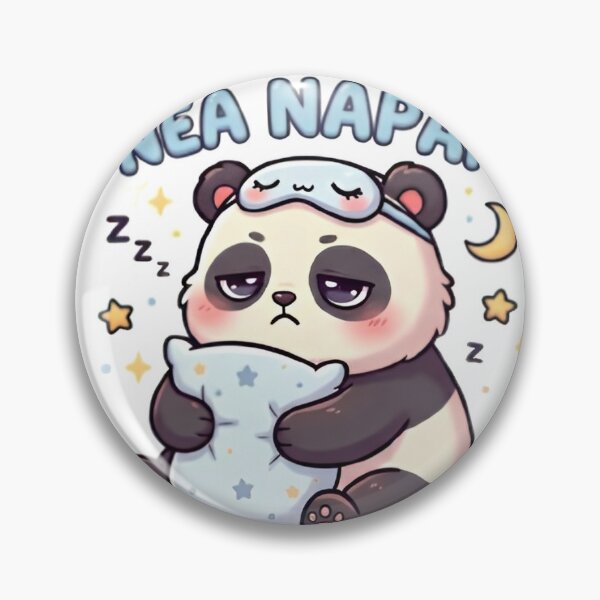 Item preview, Preciso de uma soneca! Panda fofo e engraçado, cansado. designed and sold by Mad World Creations.