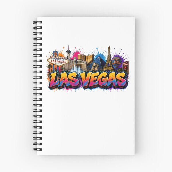 Item preview, Las Vegas Skyline – Graffiti Style T-Shirt Design Nevada  designed and sold by Earth Celebration Designs.