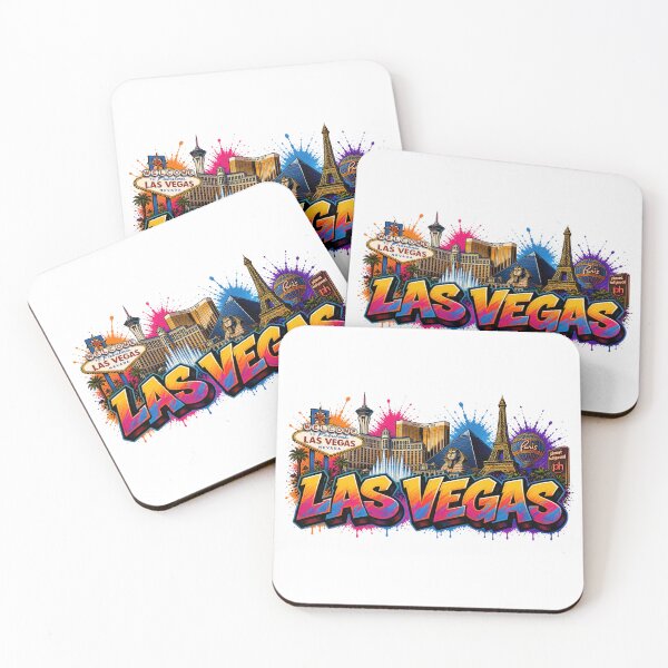 Item preview, Las Vegas Skyline – Graffiti Style T-Shirt Design Nevada  designed and sold by Earth Celebration Designs.