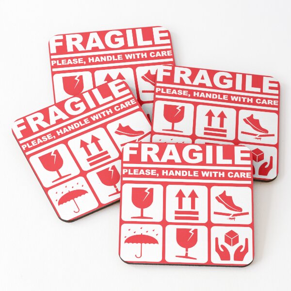 Item preview, Fragile Please Handle With Care Sticker Pack  Shipping Label Design designed and sold by UI Expert.